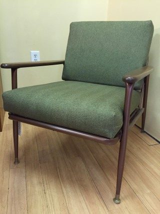 vintage mid century arm chair viko baumritter
