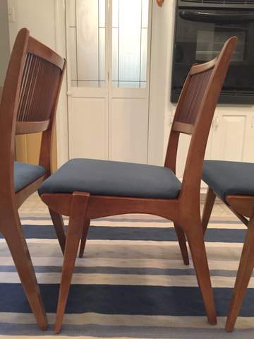 Mid Century Modern Dining Chairs By, Vintage Mid Century Modern Dining Room Chairs