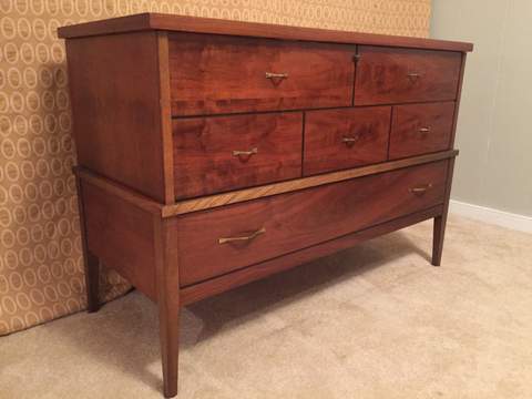 circa 1963 lane cedar chest with drawer