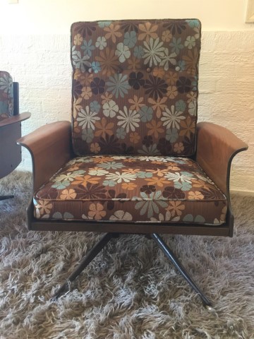 mid century modern viko Baumritter lounge chairs