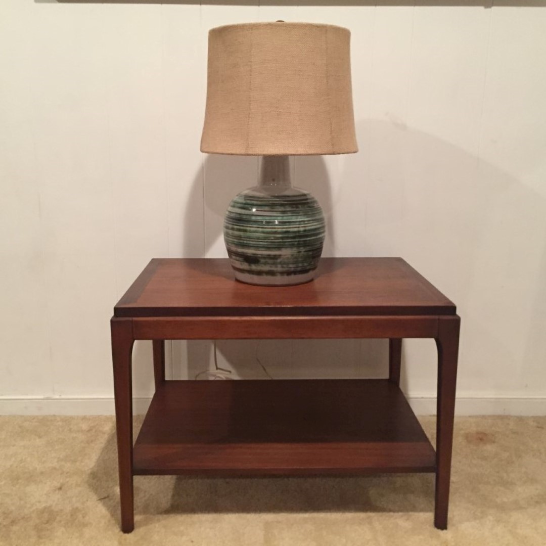 mid century modern Martz table lamp 1955