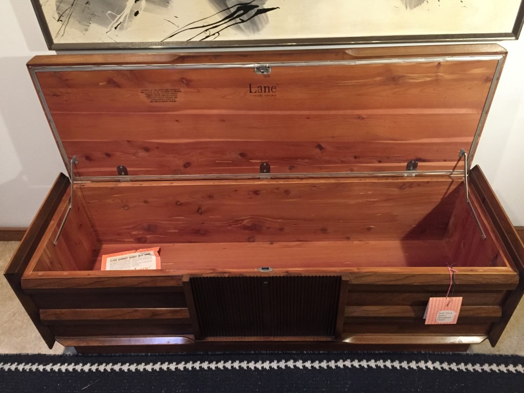 mcm cedar chest first edition collection by Lane