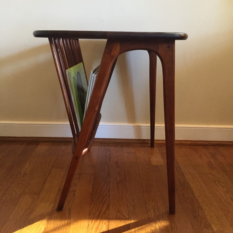 Featured image of post Mid Century Side Table With Magazine Rack : Teak side table with magazine rack metal base with teak finish the measurements are 60 cm wide and 40 cm high the depth is 40 cm 1970s in vintage condition.