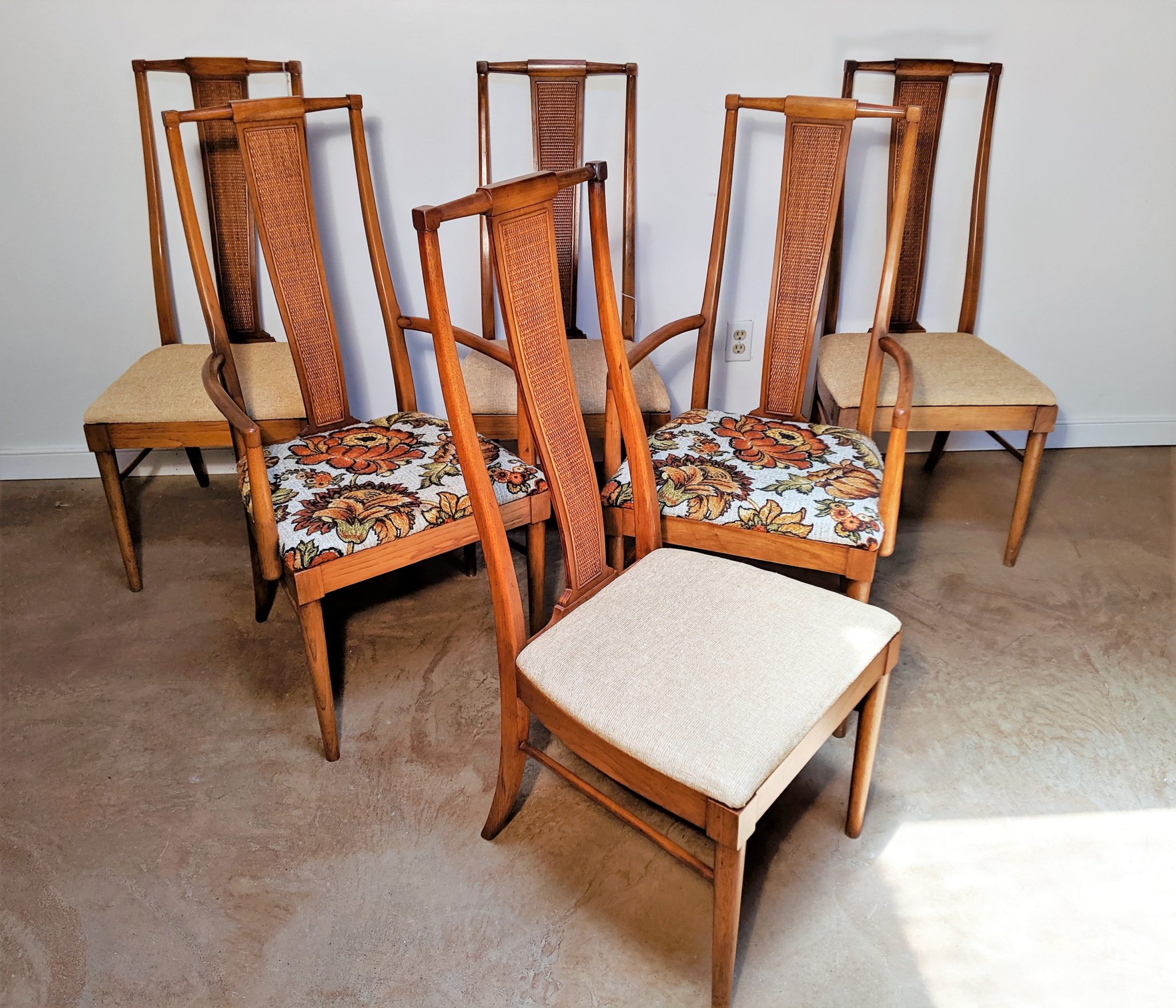 Modern high back dining chairs