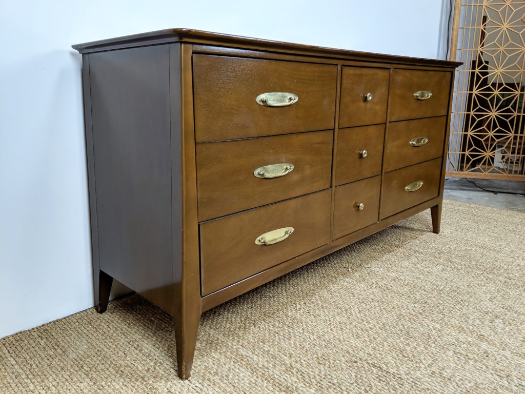 Vintage Mid Century Gibbard Mahogany Lowboy Dresser EPOCH