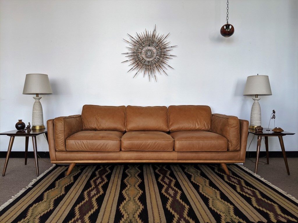 Modern Tan Leather Sofa | lupon.gov.ph