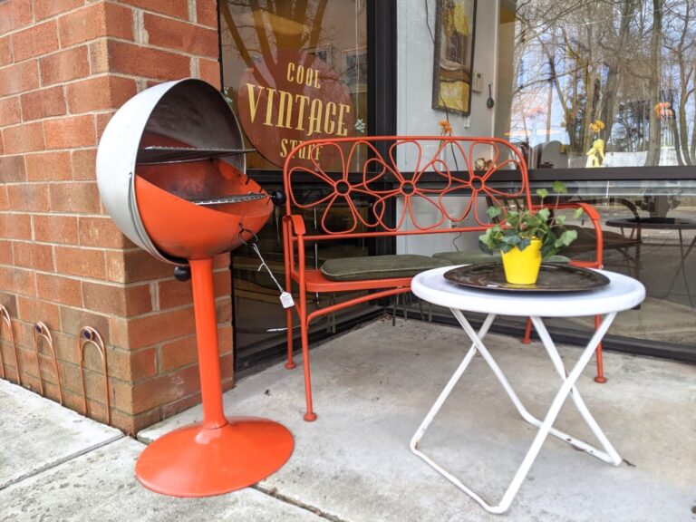 Vintage 60's Atomic Spherical Clamshell Shepherd Ball Grill by Bill