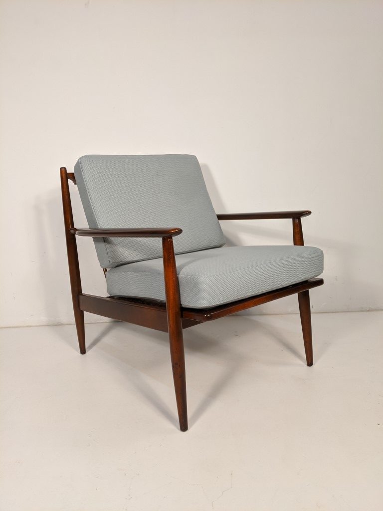 mid-century-modern-walnut-frame-lounge-armchair-chair-Baumritter (3) .