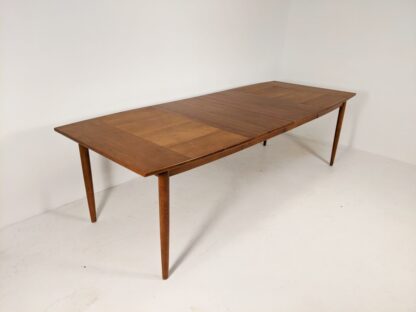 Mid Century Modern Walnut Dining Table, Drexel Parallel Coffee Table