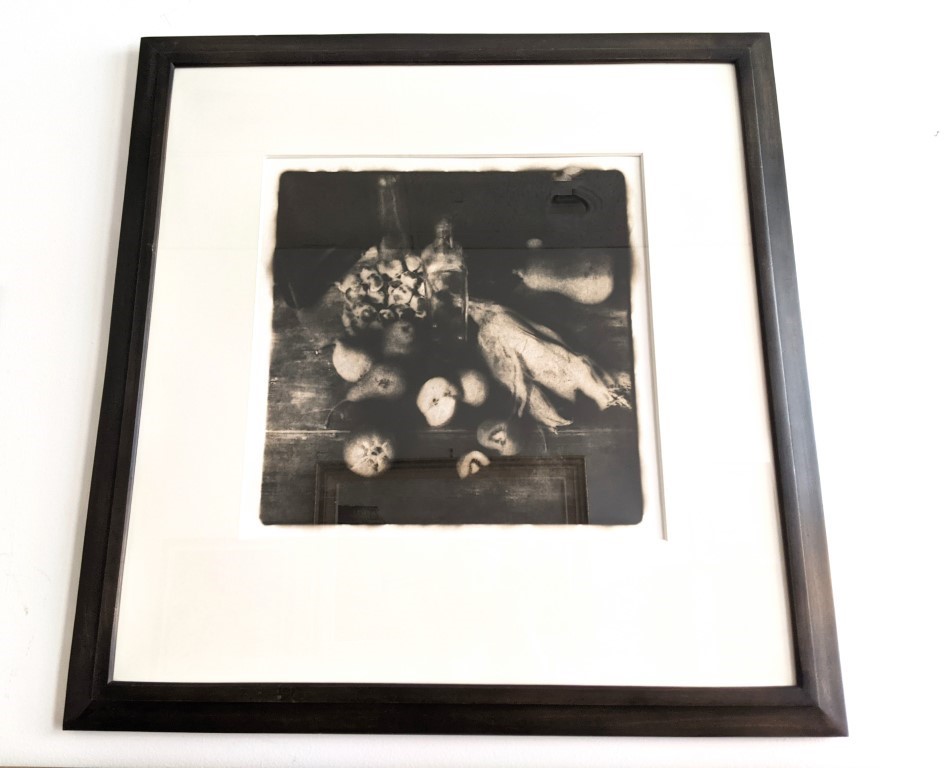 Framed Black & White Charcoal Print - EPOCH