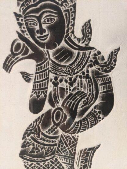 Framed Indonesian Batik Wall Hanging - EPOCH