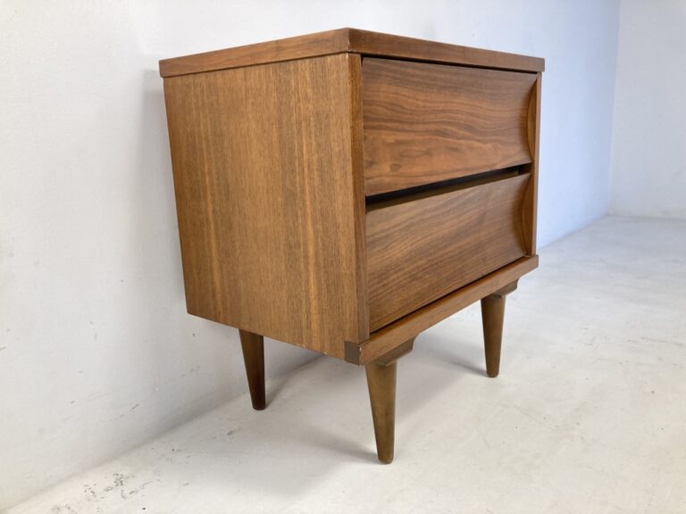 Walnut & Formica MCM Nightstand EPOCH