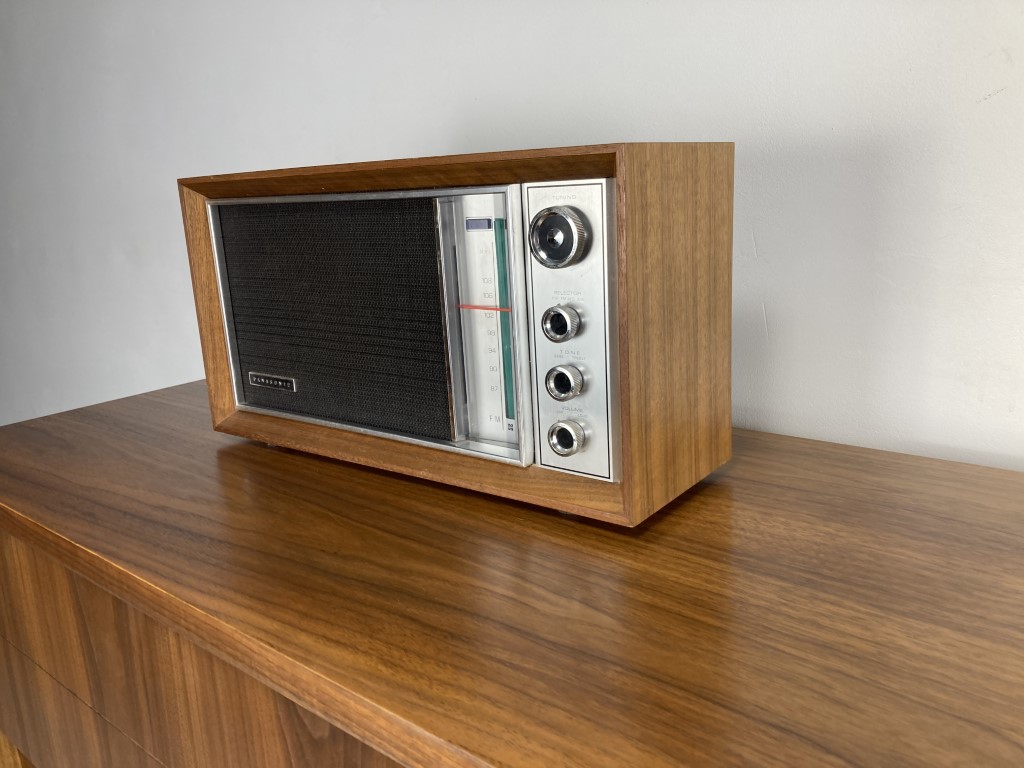 Vintage Walnut Radio by Panasonic - EPOCH