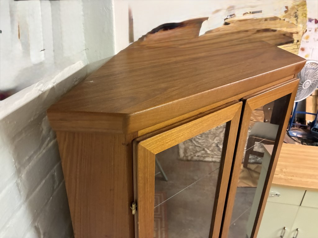 Illuminating Danish Modern Teak Corner Cabinet by Scovby - Image 15