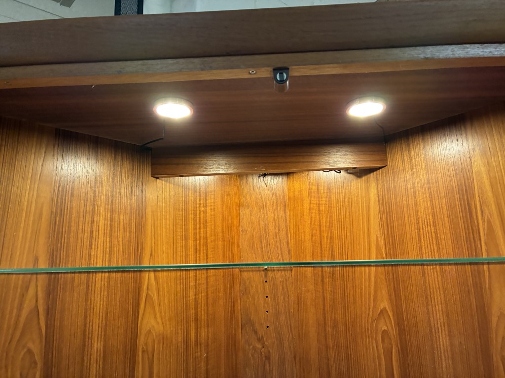 Illuminating Danish Modern Teak Corner Cabinet by Scovby - Image 20