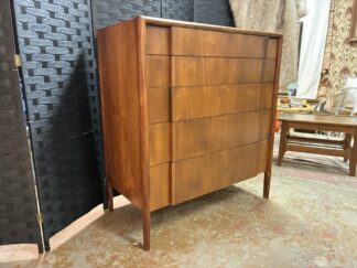 Drexel Parallel Walnut High Dresser
