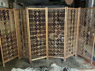 Danish Modern Teak 6 Panel Room Divider