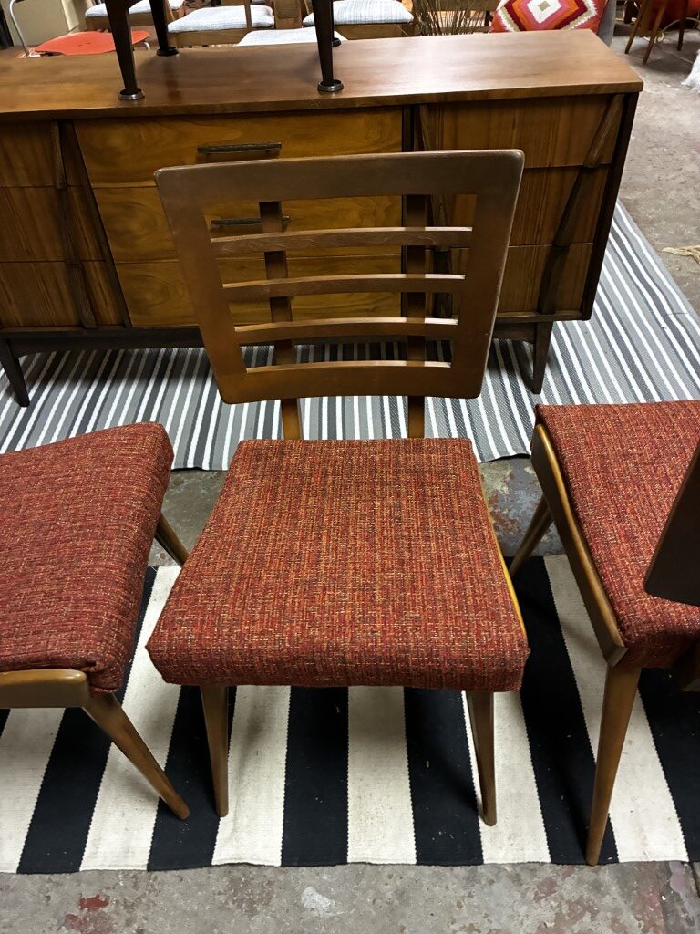 Birchcraft Dining Chair Set by Baumritter, Mid Century Modern, Scandinavian Design - Image 12