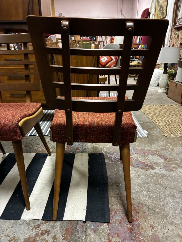 Birchcraft Dining Chair Set by Baumritter, Mid Century Modern, Scandinavian Design - Image 13