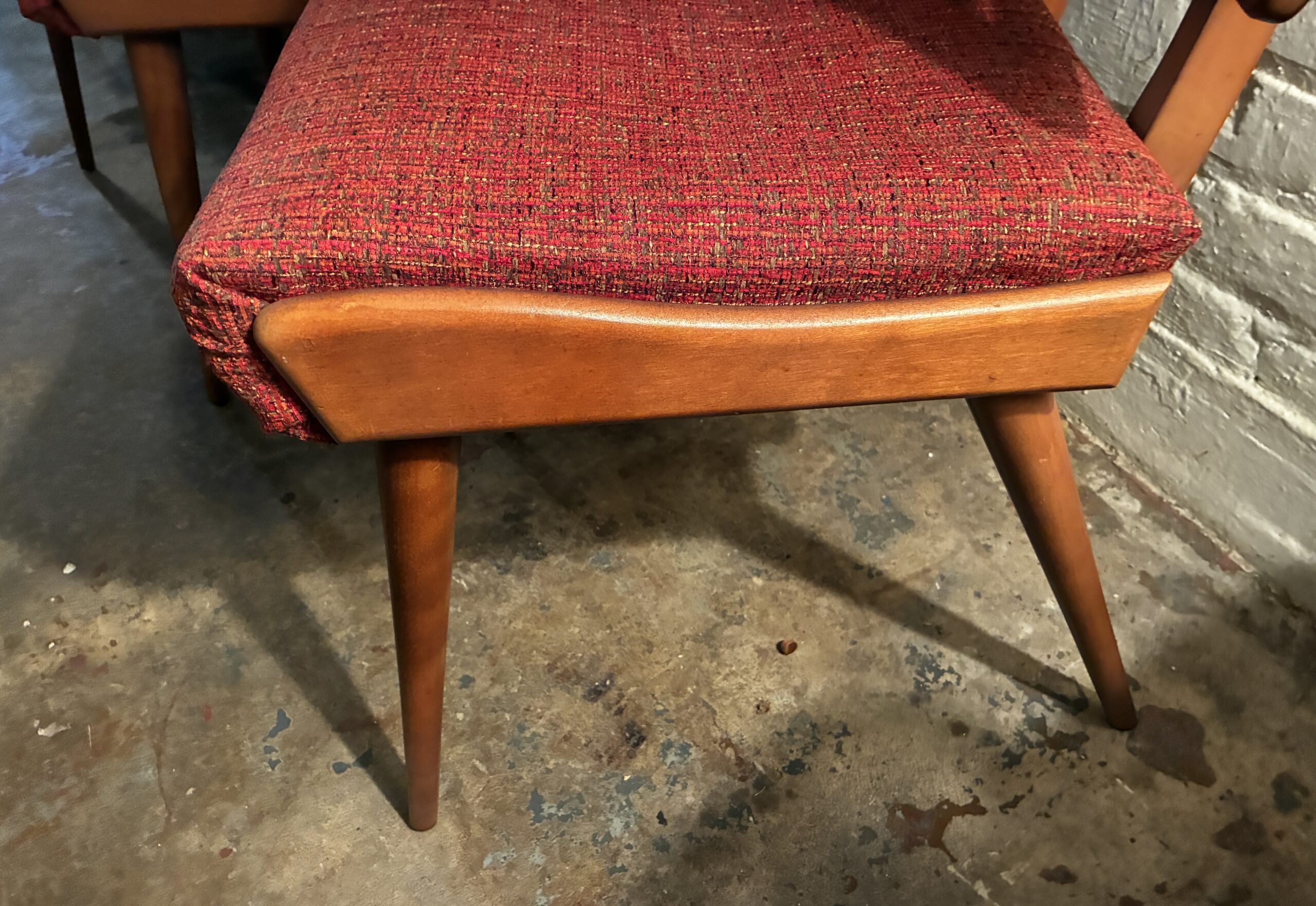 Birchcraft Dining Chair Set by Baumritter, Mid Century Modern, Scandinavian Design - Image 8