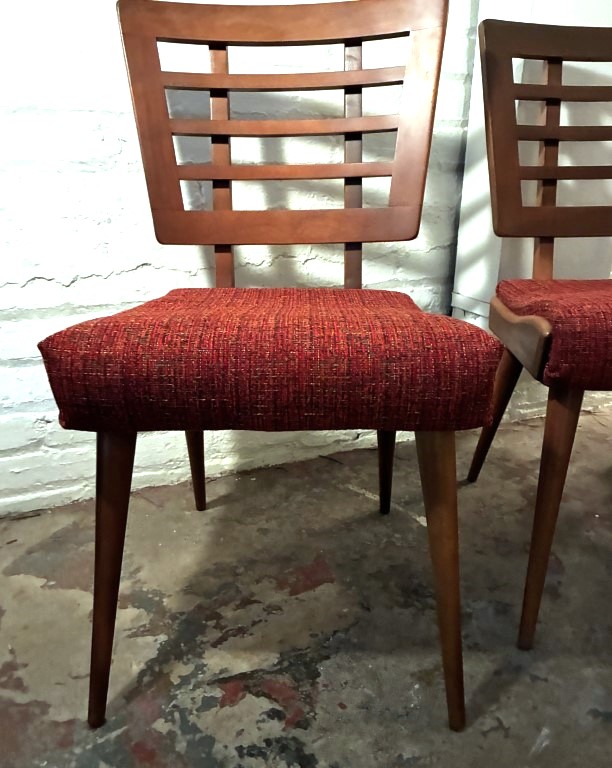 Birchcraft Dining Chair Set by Baumritter, Mid Century Modern, Scandinavian Design - Image 6