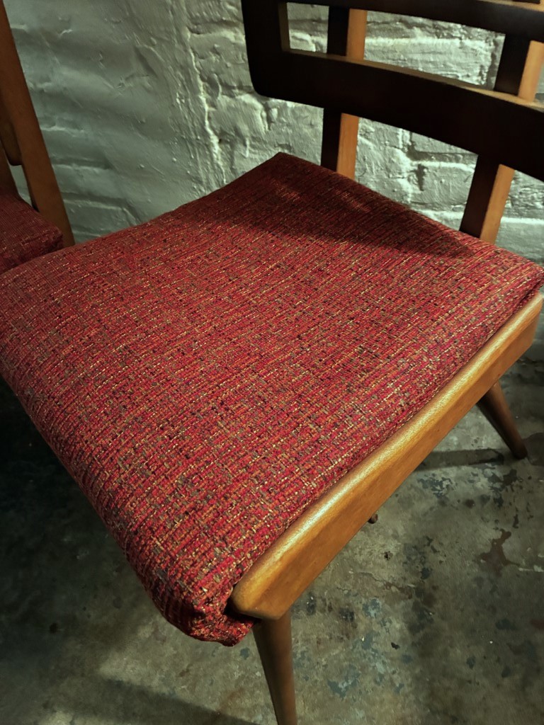 Birchcraft Dining Chair Set by Baumritter, Mid Century Modern, Scandinavian Design - Image 7