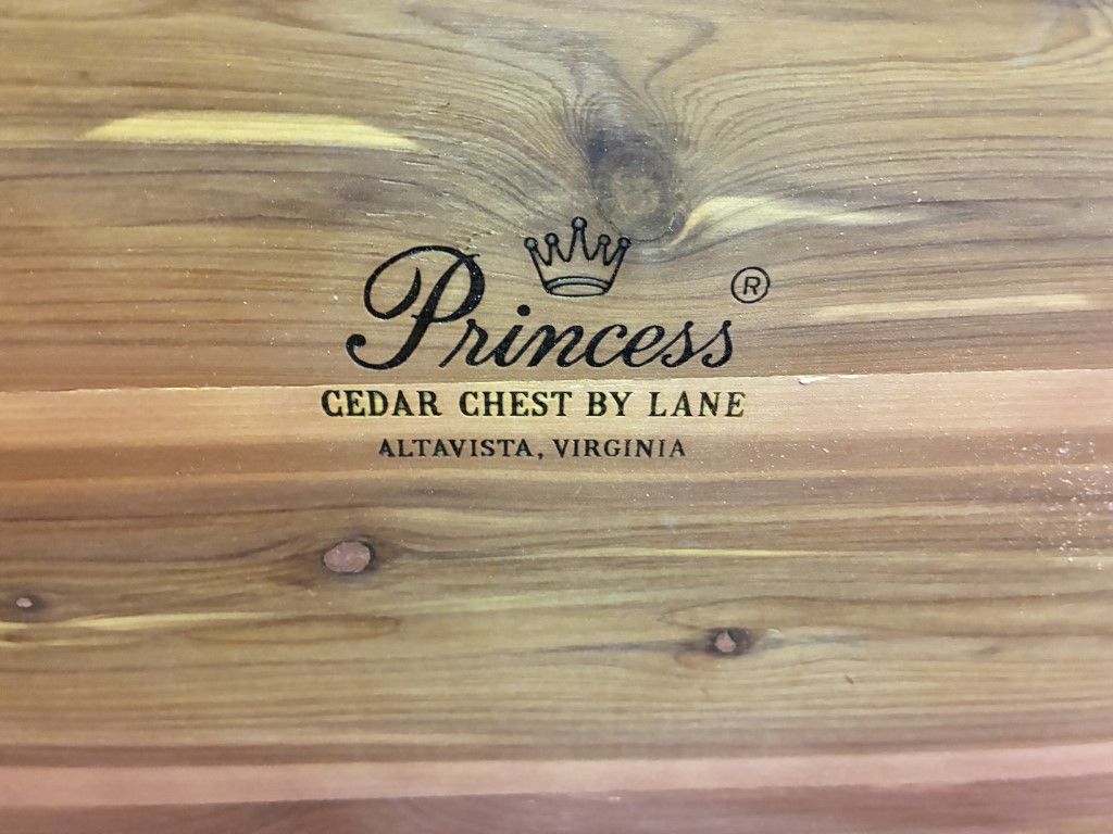 1964 Long & Low Lane Walnut "Princess" Cedar Chest - Image 10