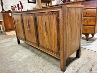 Mid Century Modern Vintage Walnut Credenza by Basic Witz, Va.