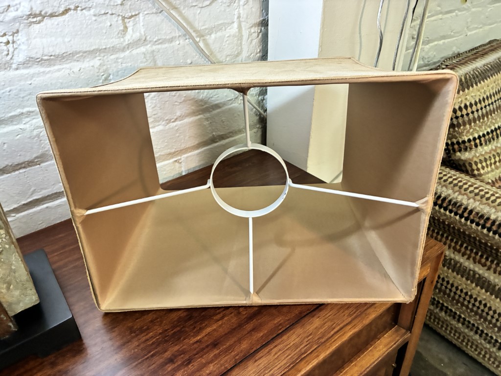 Slate & Hammered Copper Table Lamp - Image 11