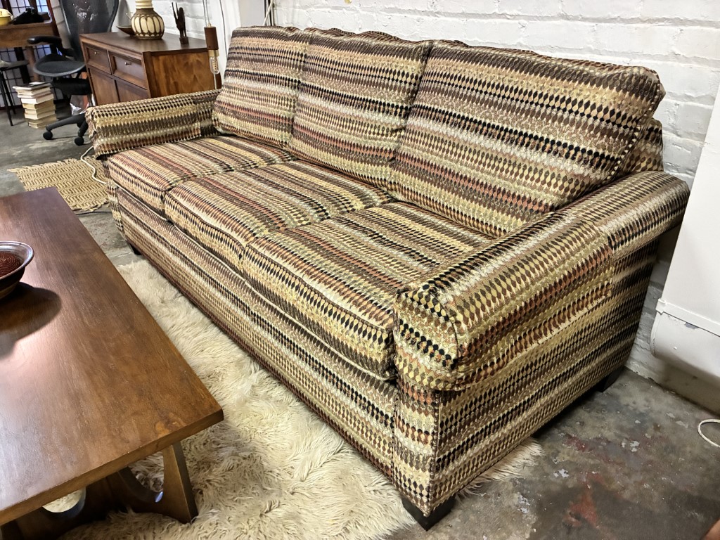 Custom Upholstered Three Seater Sofa by Braxton Culler - Image 8