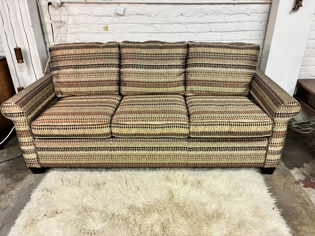 Custom Upholstered Three Seater Sofa by Braxton Culler - Image 10