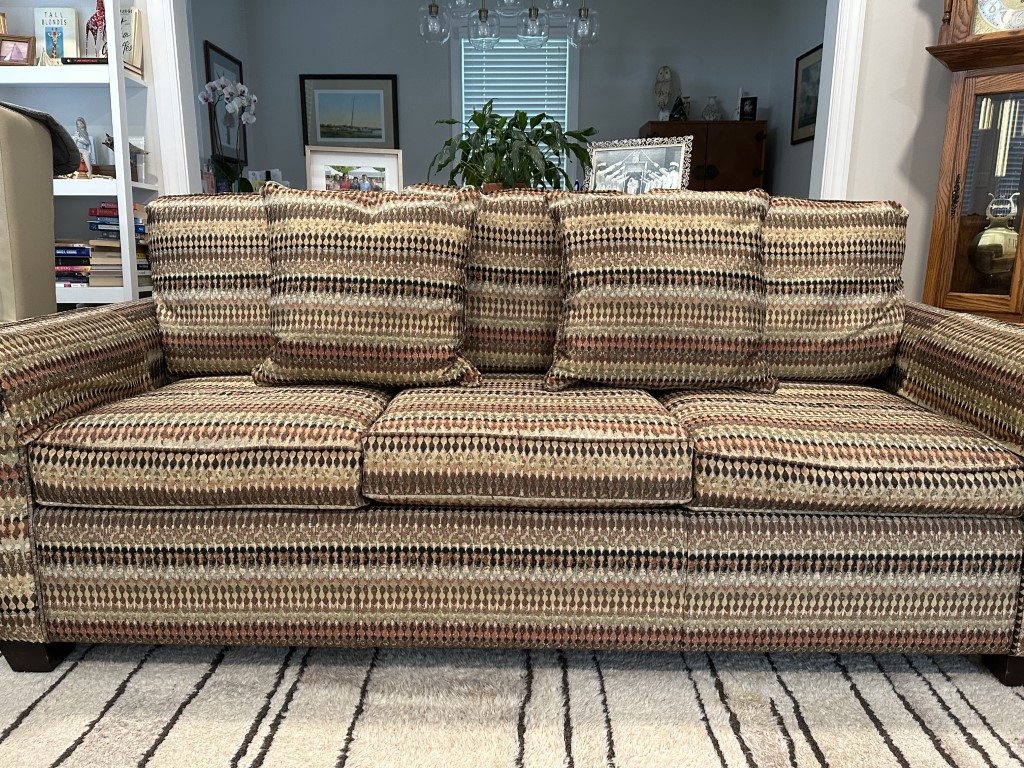 Custom Upholstered Three Seater Sofa by Braxton Culler - Image 3