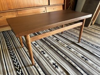 Vintage Mid Century Modern Walnut Coffee Table
