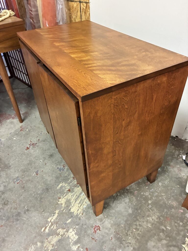 Vintage Record Cabinet / Liquor Cabinet by Conant Ball - Image 4