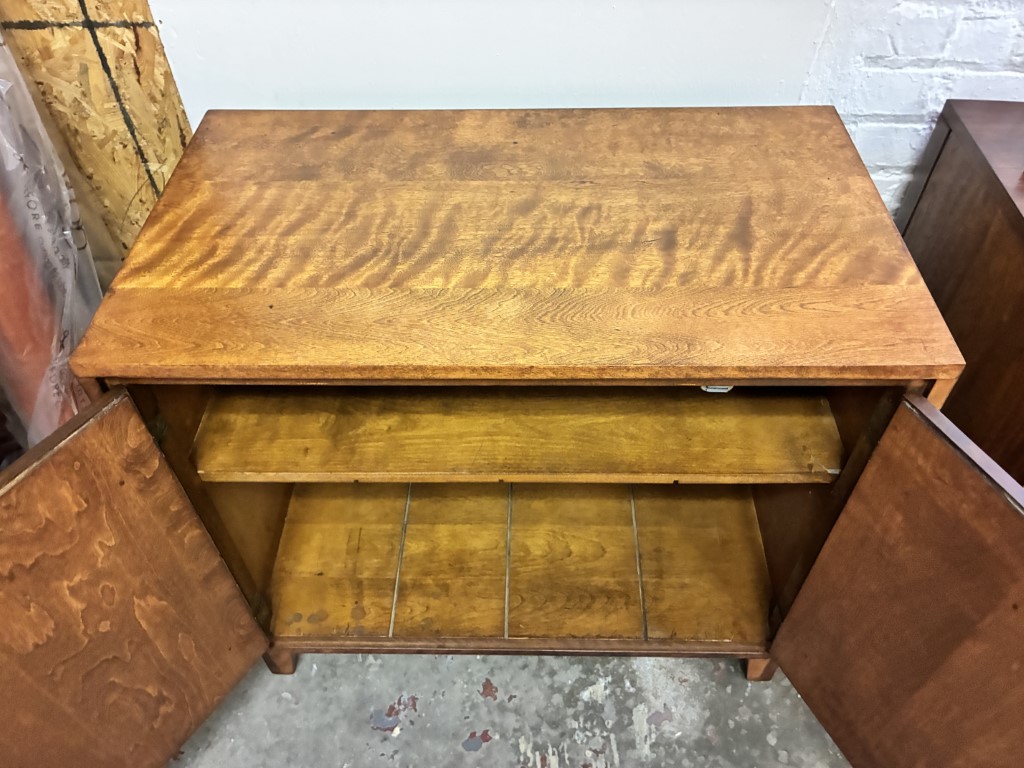 Vintage Record Cabinet / Liquor Cabinet by Conant Ball - Image 8
