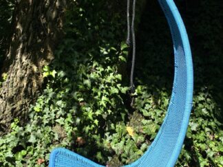 Vintage/Discontinued Blue Hanging Ikea Egg Chair, Swing