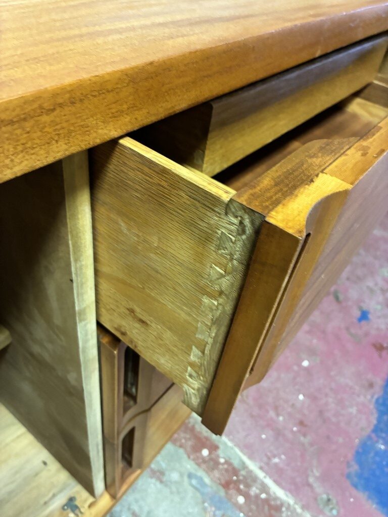 Danish Modern Teak Credenza - Image 9