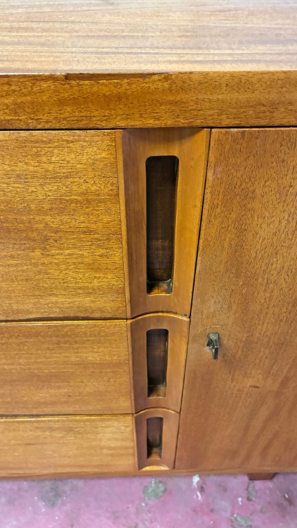 Danish Modern Teak Credenza - Image 8