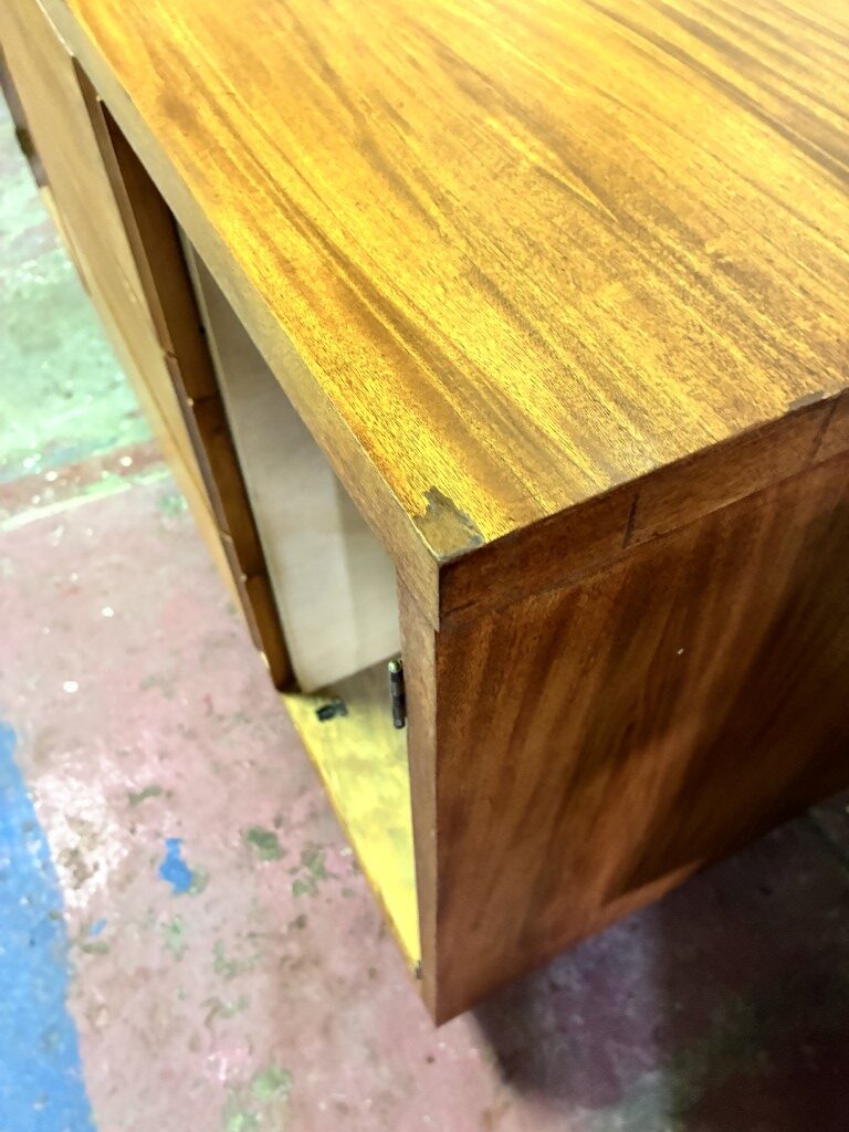 Danish Modern Teak Credenza - Image 17