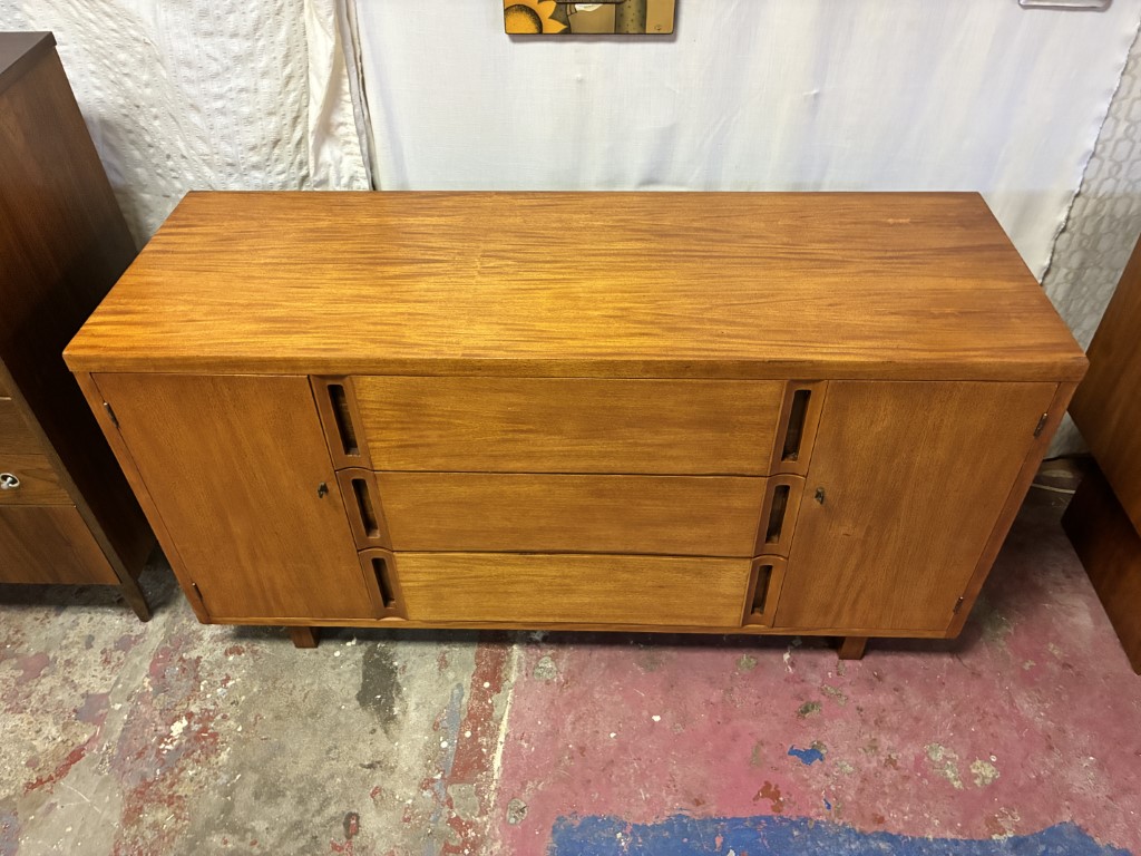 Danish Modern Teak Credenza - Image 15