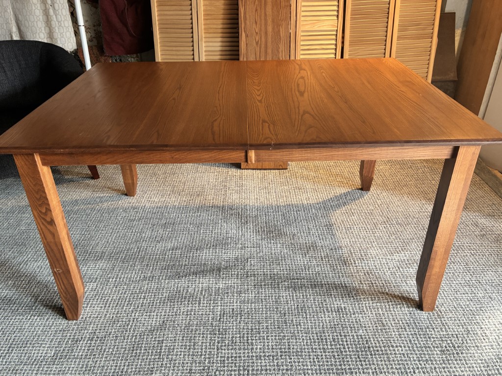 Solid Wood Handcrafted Dining Table - Image 2