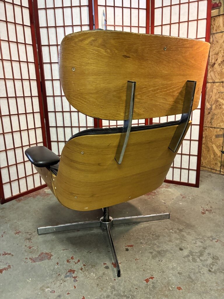 Authentic, Mid Century Modern, Restored Selig Bentwood Office Chair - Image 15