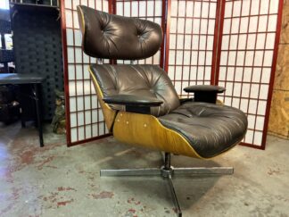 Authentic, Mid Century Modern, Restored Selig Bentwood Office Chair