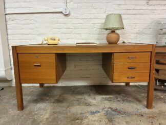 Bent Silberg Danish Modern Teak Desk